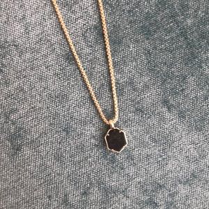 Kendra Scott Gold w Black Stone Necklace 🖤